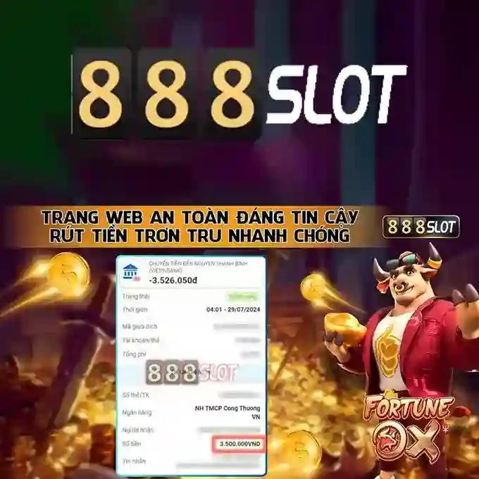 888Slot - Cổng chơi slot trực tuyến nổi bật tại thị trường hiện đại